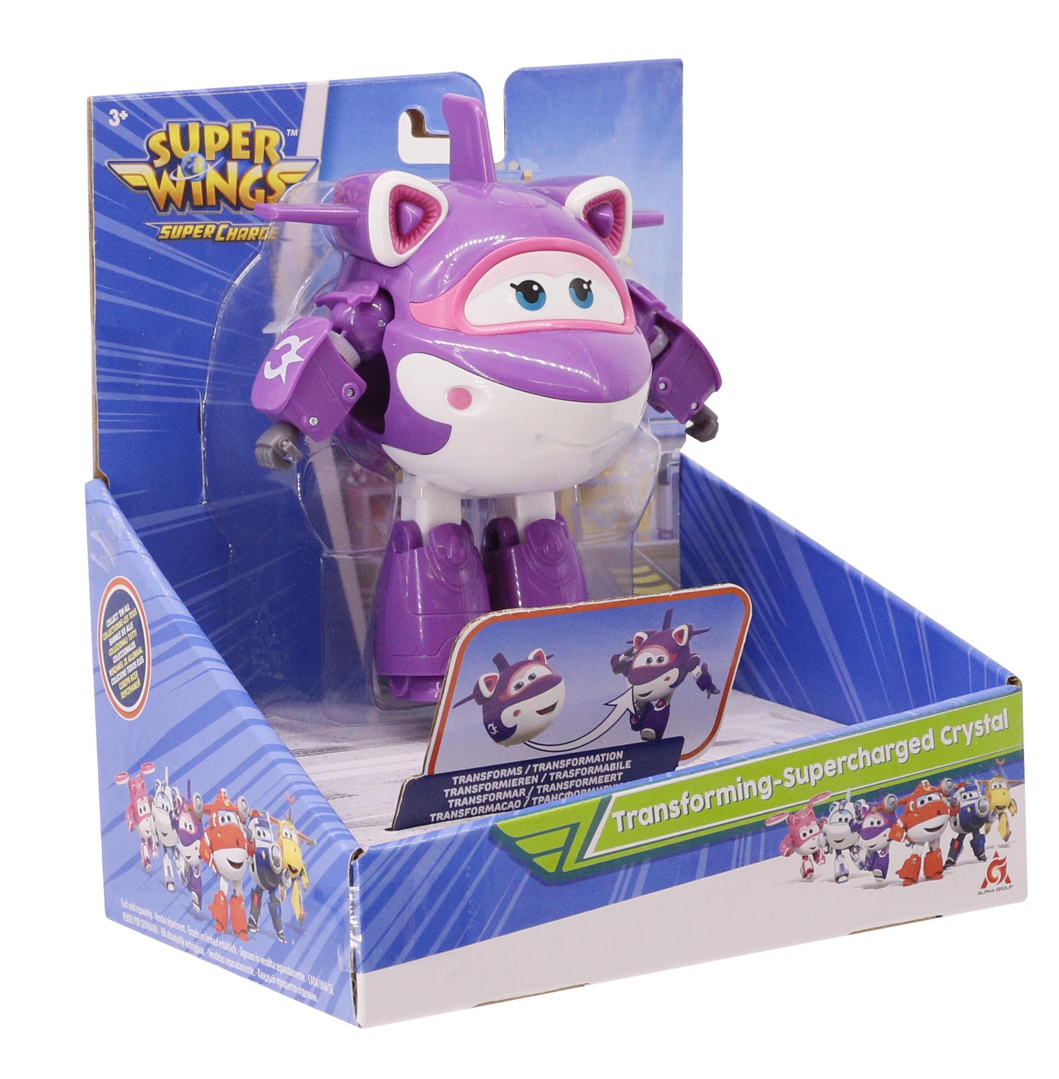 Дитяча ігрова фігурка Super Wings Transform-a-Bots Crystal (EU740263) - фото 5