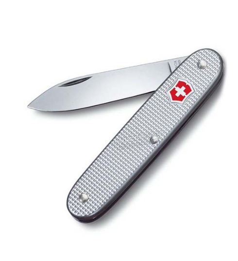 Ніж складаний туристичний кишеньковий Victorinox Alox 93 мм Silver (560583)
