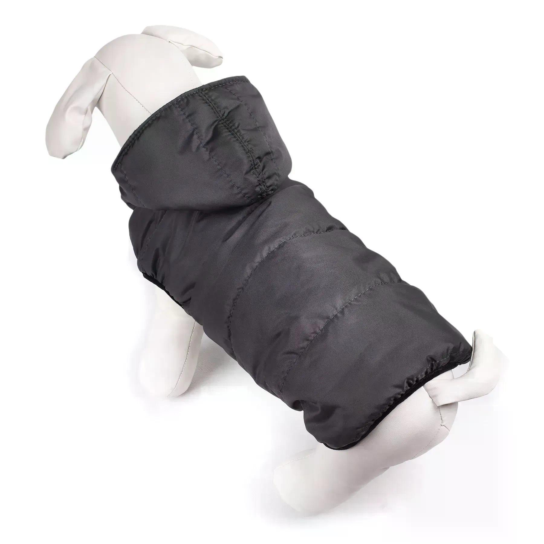 Полукомбинезон с кнопками ТМ HiDog XXS 20-25 см Графит