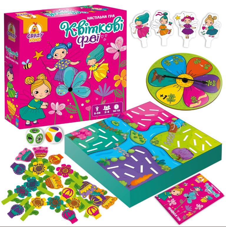 Настільна гра розважальна Vladi Toys Квіткові феї (MTT-189766)