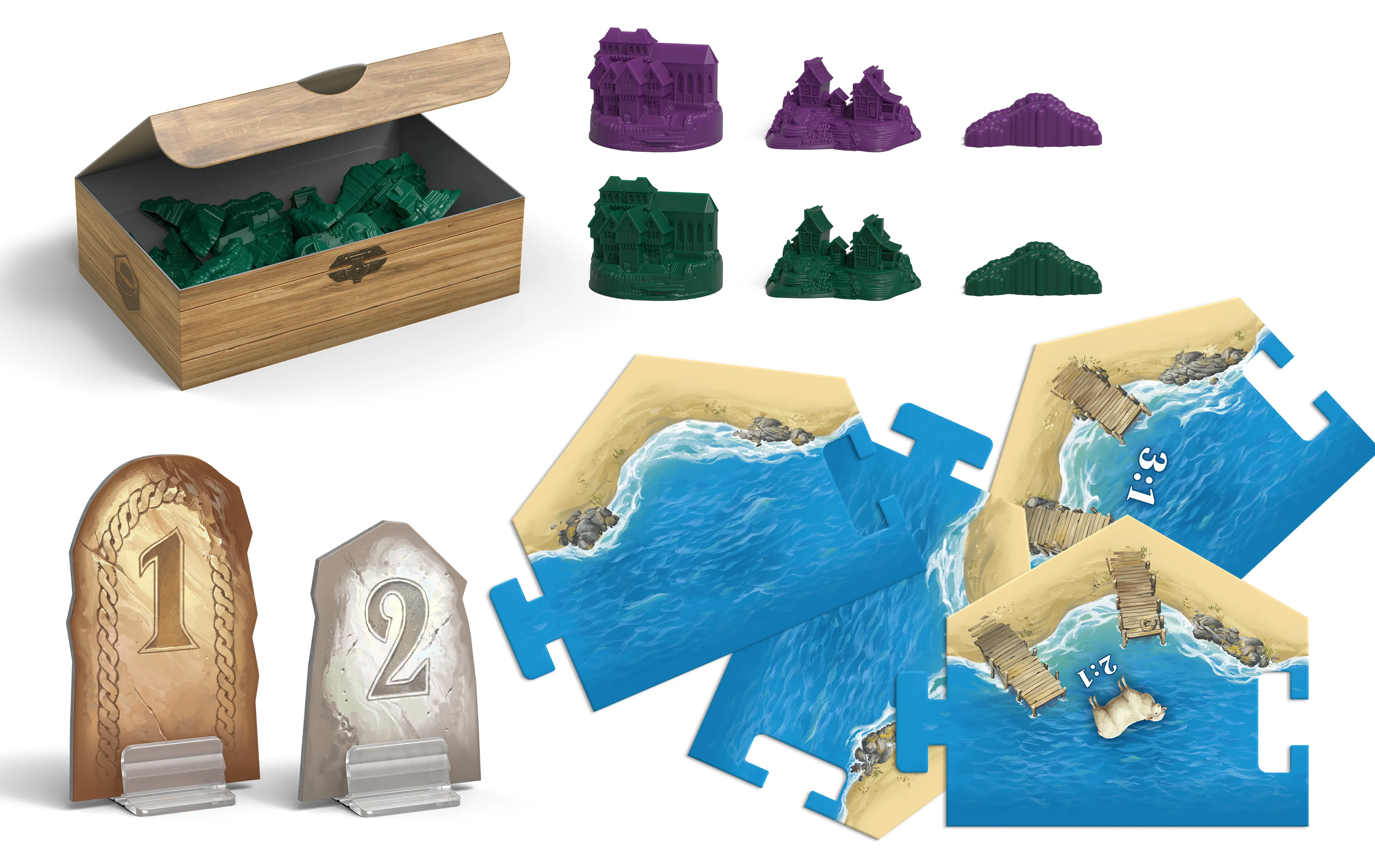 Настільна гра CATAN доповнення для 5-6 гравців українською (000052) - фото 5 Настільна гра CATAN доповнення для 5-6 гравців українською (000052) - фото 5