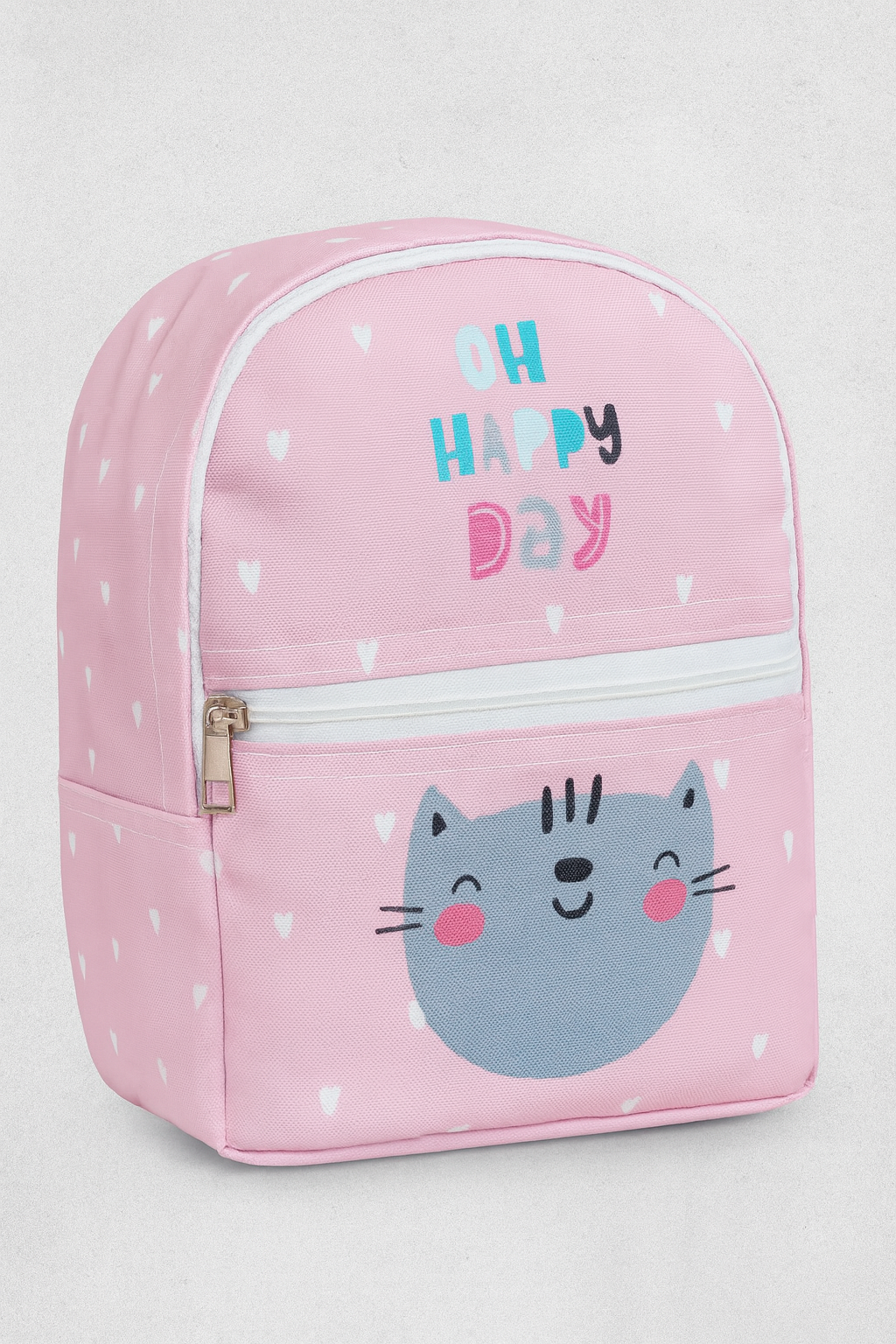 Рюкзак детский Presentville Light Oh happy day Котик (RDL 20A014 WH)
