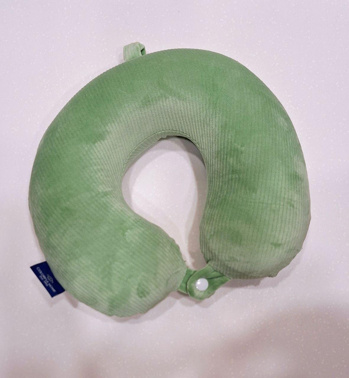 Подушка-рогалик дорожня Colorful Home з ефектом пам'яті Світло-зелений (825) - фото 4 Подушка-рогалик дорожня Colorful Home з ефектом пам'яті Світло-зелений (825) - фото 4