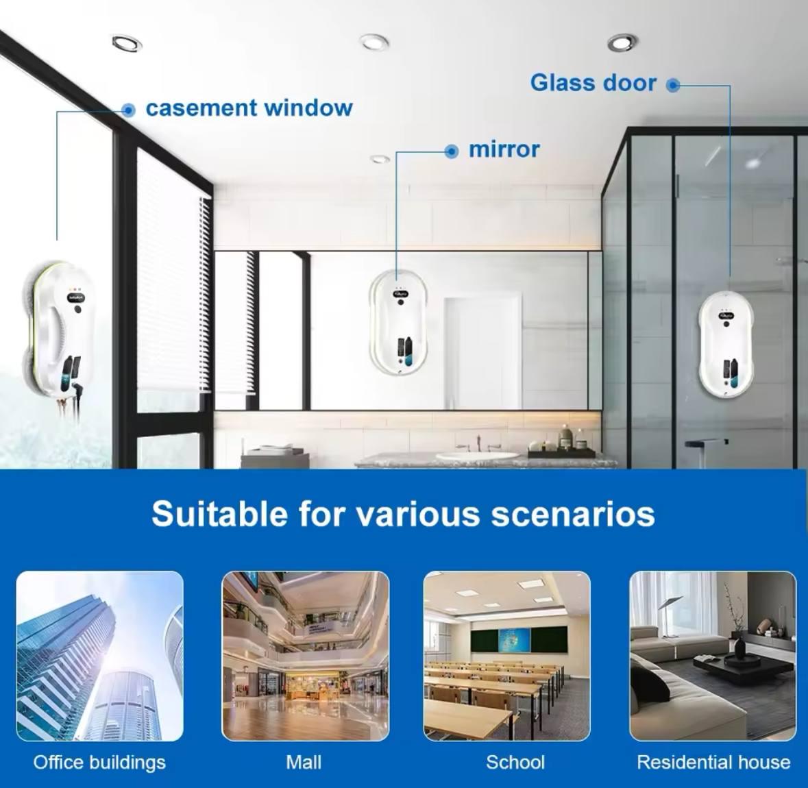 Робот-мойщик PuRuikai с распылителем для мойки окон автоматический (PRK-309) - фото 3