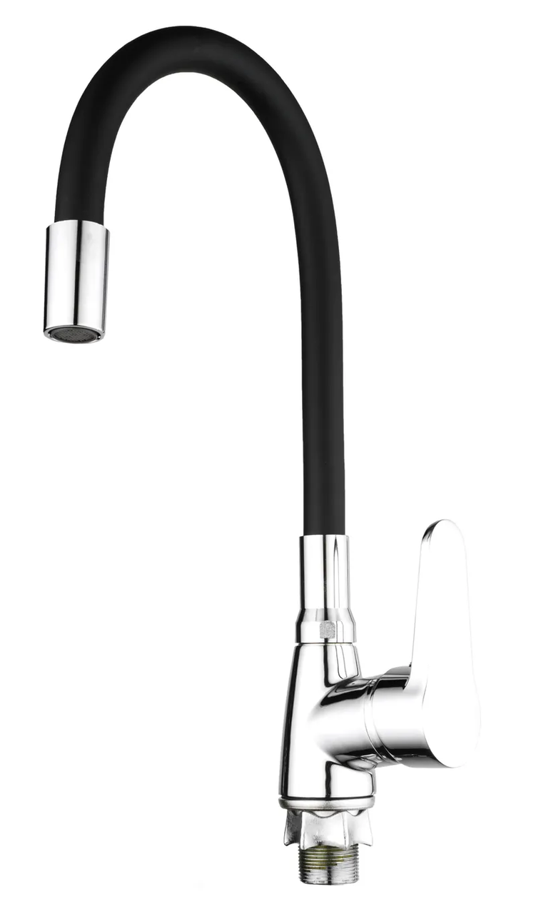 Смеситель для кухни MIXXUS Elvis 014 Nut Refl.Black без подвода (MI6305)