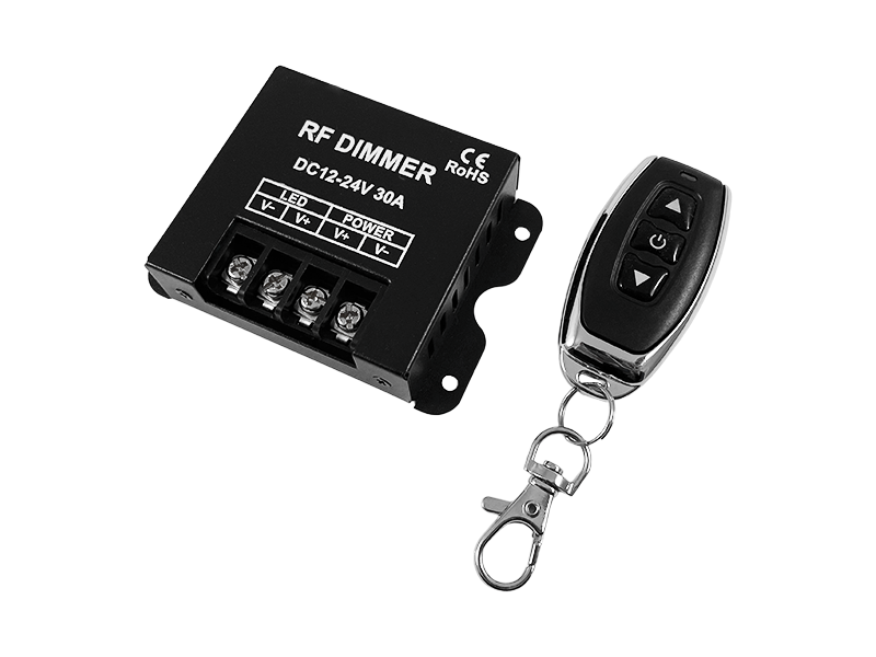Диммер для светодиодной ленты RF 30 A 12-24 V радио сенсорный 3 кнопки 1 канал (8055)