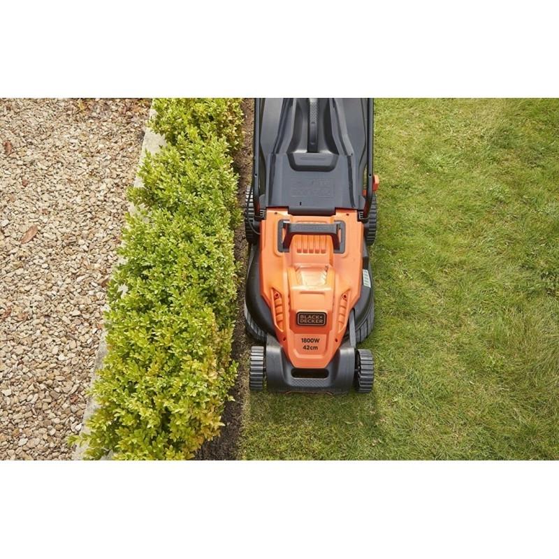 Газонокосилка электрическая BLACK&DECKER BEMW481BH 2415717366 1800 Вт 420 мм - фото 3 Газонокосилка электрическая BLACK&DECKER BEMW481BH 2415717366 1800 Вт 420 мм - фото 3