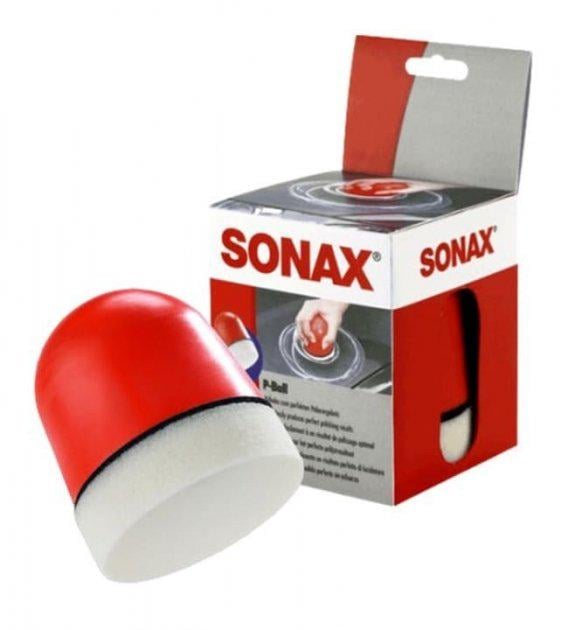 Аплікатор з губкою для нанесення полиролей і воску Sonax P - Ball