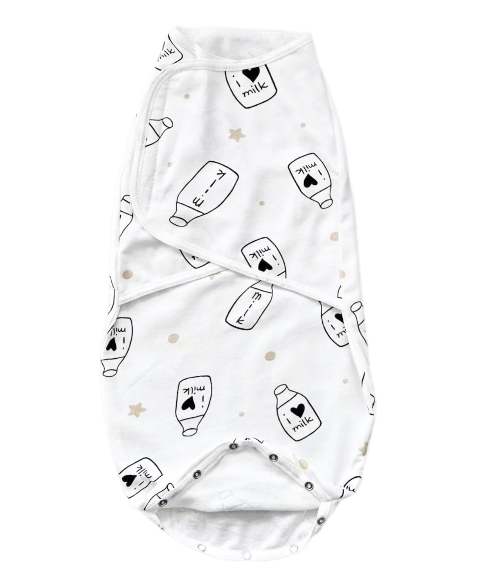 Пеленка-кокон на липучках I Love Milk евро байка №116 0-6 мес. (144067) Пеленка-кокон на липучках I Love Milk евро байка №116 0-6 мес. (144067)