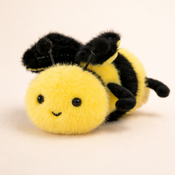 Мягкая плюшевая игрушка насекомое Пчелка 15 см (31414064)