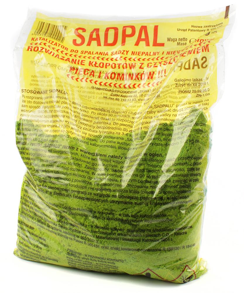 Средство для чистки котлов и дымоходов от сажи Sadpal 1 кг
