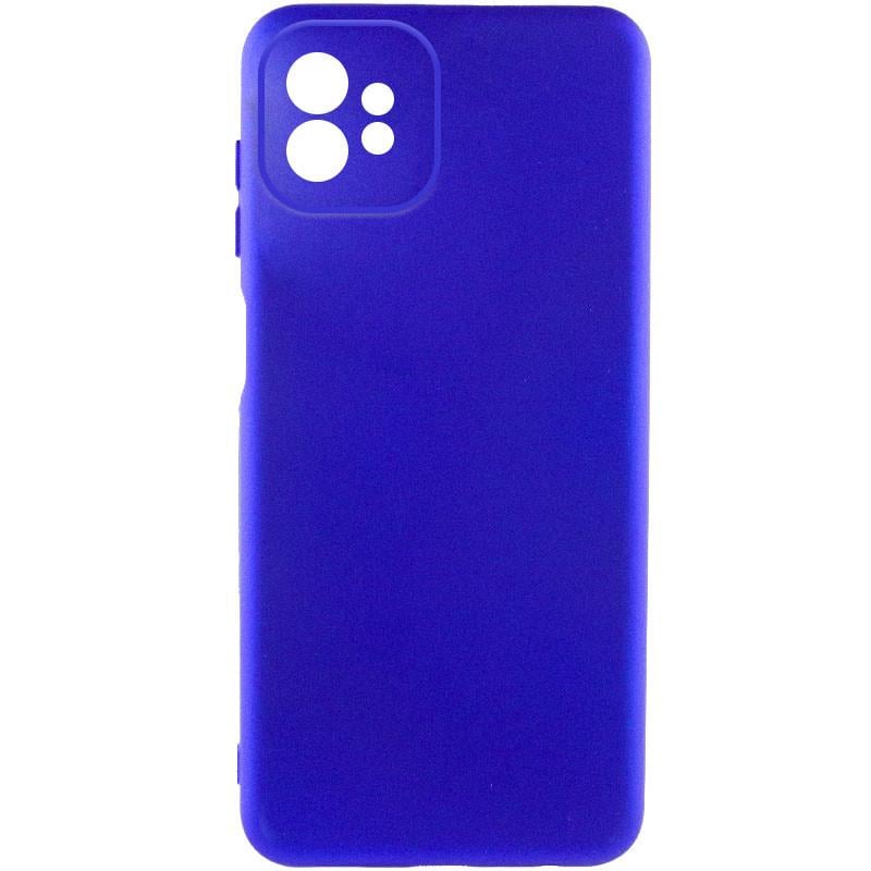 Протиударний чохол Silicone Cover Lakshmi Full Camera (A) для Motorola Moto G32 Синій / Iris