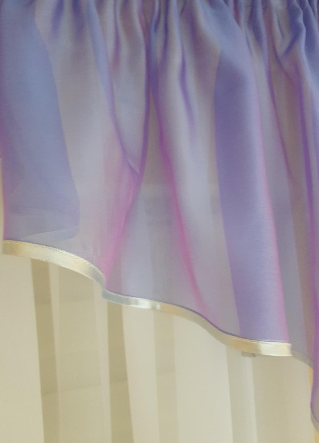 Ламбрекен Firanka Simple карниз 200 см Фиолетовый с серым (93_5пб) - фото 2 Ламбрекен Firanka Simple карниз 200 см Фиолетовый с серым (93_5пб) - фото 2