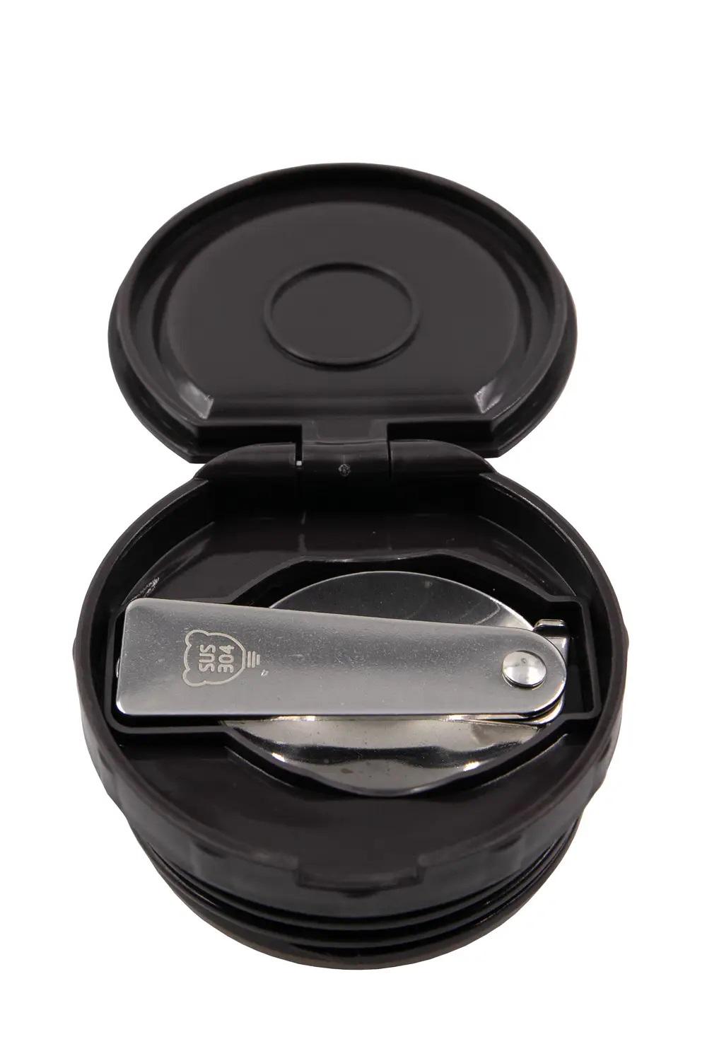 Термос харчовий з широким горлом Tramp 0,8 л у чохлі Синій (UTRC-132-blue) - фото 6