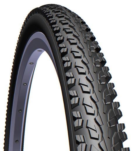 Покрышка велосипедная RUBENA Classic BLADE V83 26"x1,9"/50-559 Черный (TIR-A8-29)