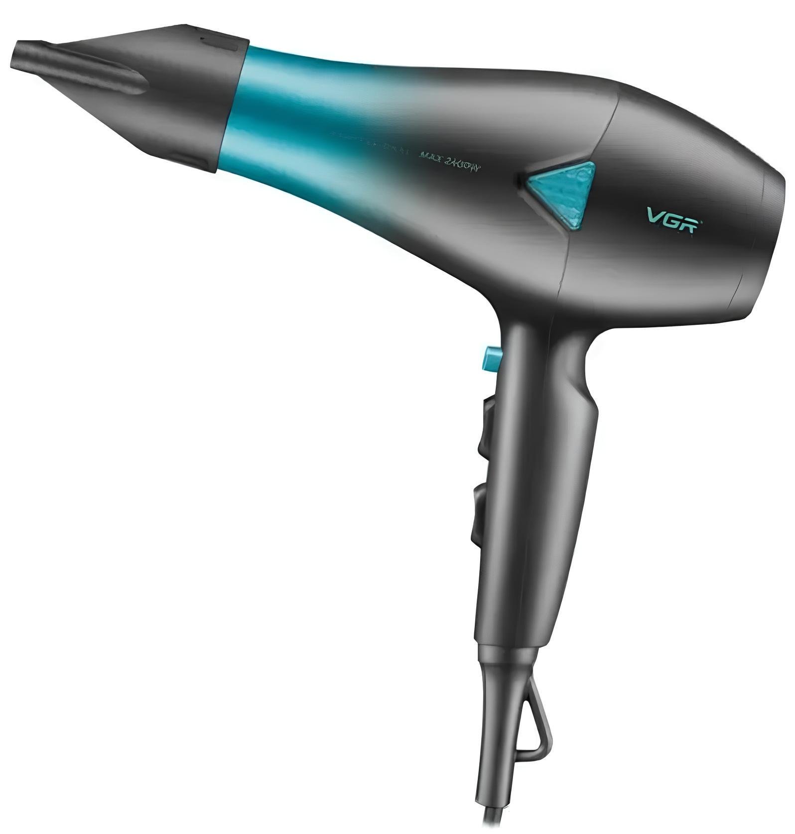 Фен для волос VGR V-455 2000 Вт 2 скорости Синий (2390000038)
