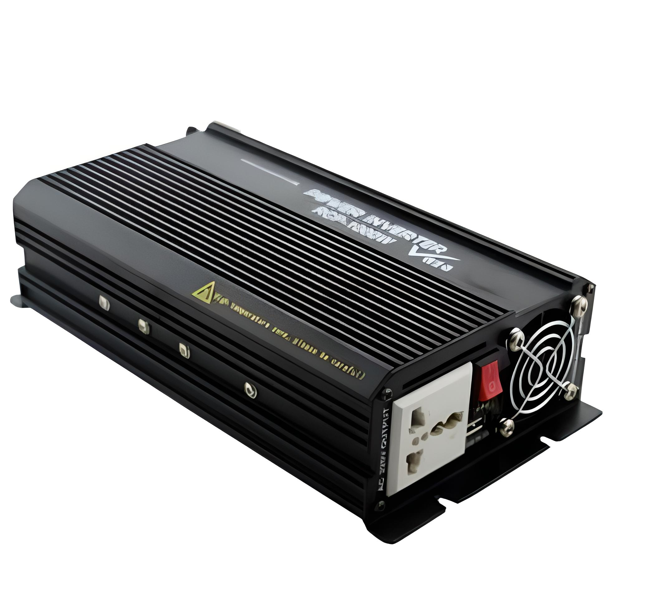 Перетворювач напруги AC/DC RCP Professional 1000 W 12 V автомобільний Чорний (2-4-257325391)
