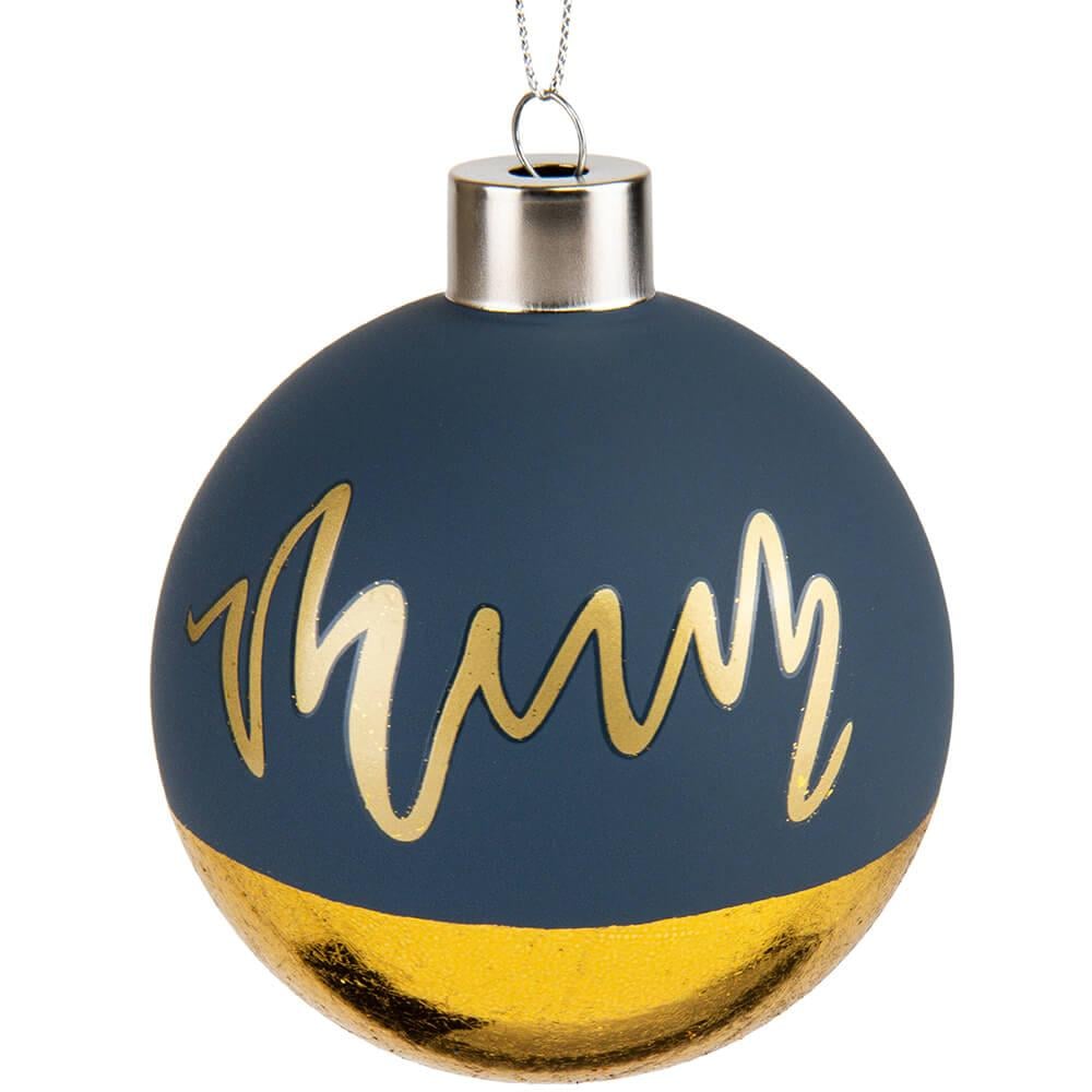 Елочный набор шаров Праздник 8 см 6 шт. (6017-162)