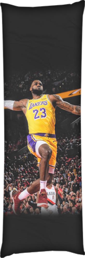 Подушка дакімакура Lebron James 3 40x100 см (13546232)