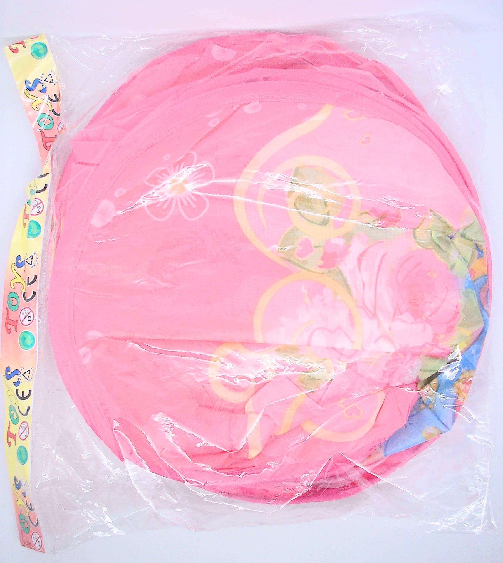 Манеж-тент Ball pool tent для кульок з баскетбольним кільцем Рожевий - фото 4 Манеж-тент Ball pool tent для кульок з баскетбольним кільцем Рожевий - фото 4