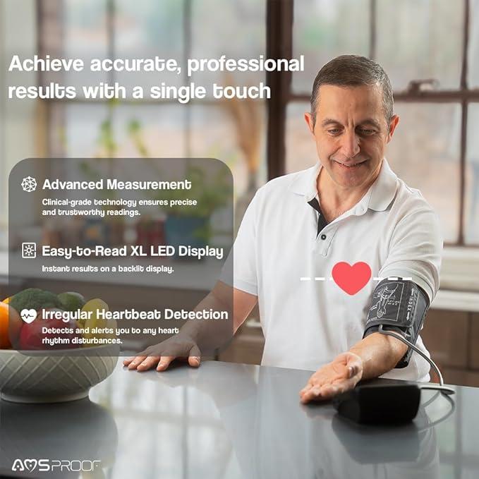 Тонометр автоматический для измерения АД AMSPROOF - фото 3 Тонометр автоматический для измерения АД AMSPROOF - фото 3