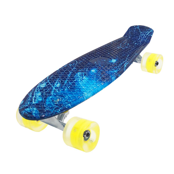 Пенниборд Penny Graffity 22" светящиеся колеса Sky (2T2044)