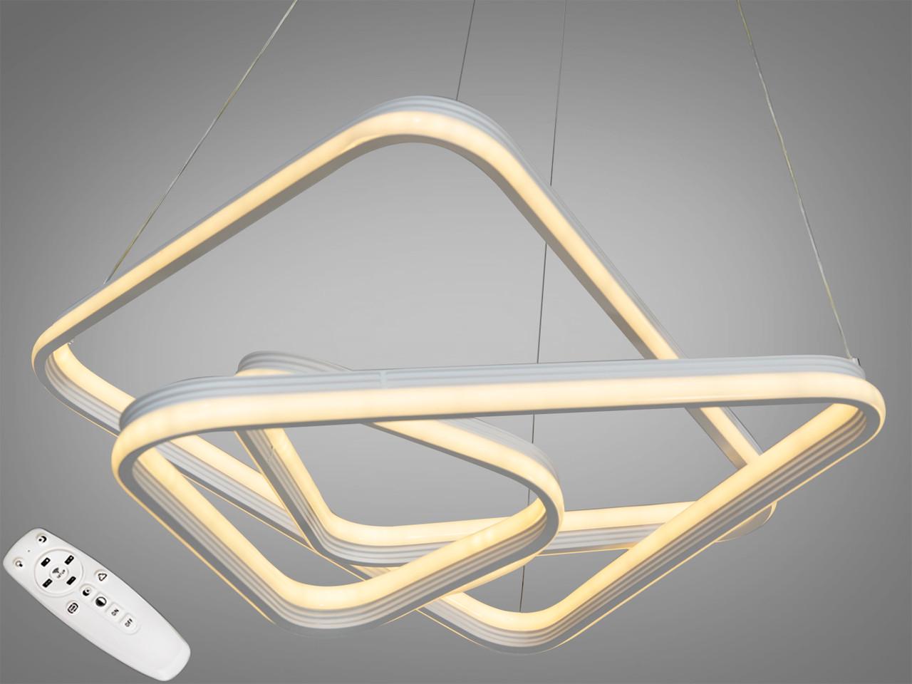 Люстра с димером LED 1891WH (2437587446)