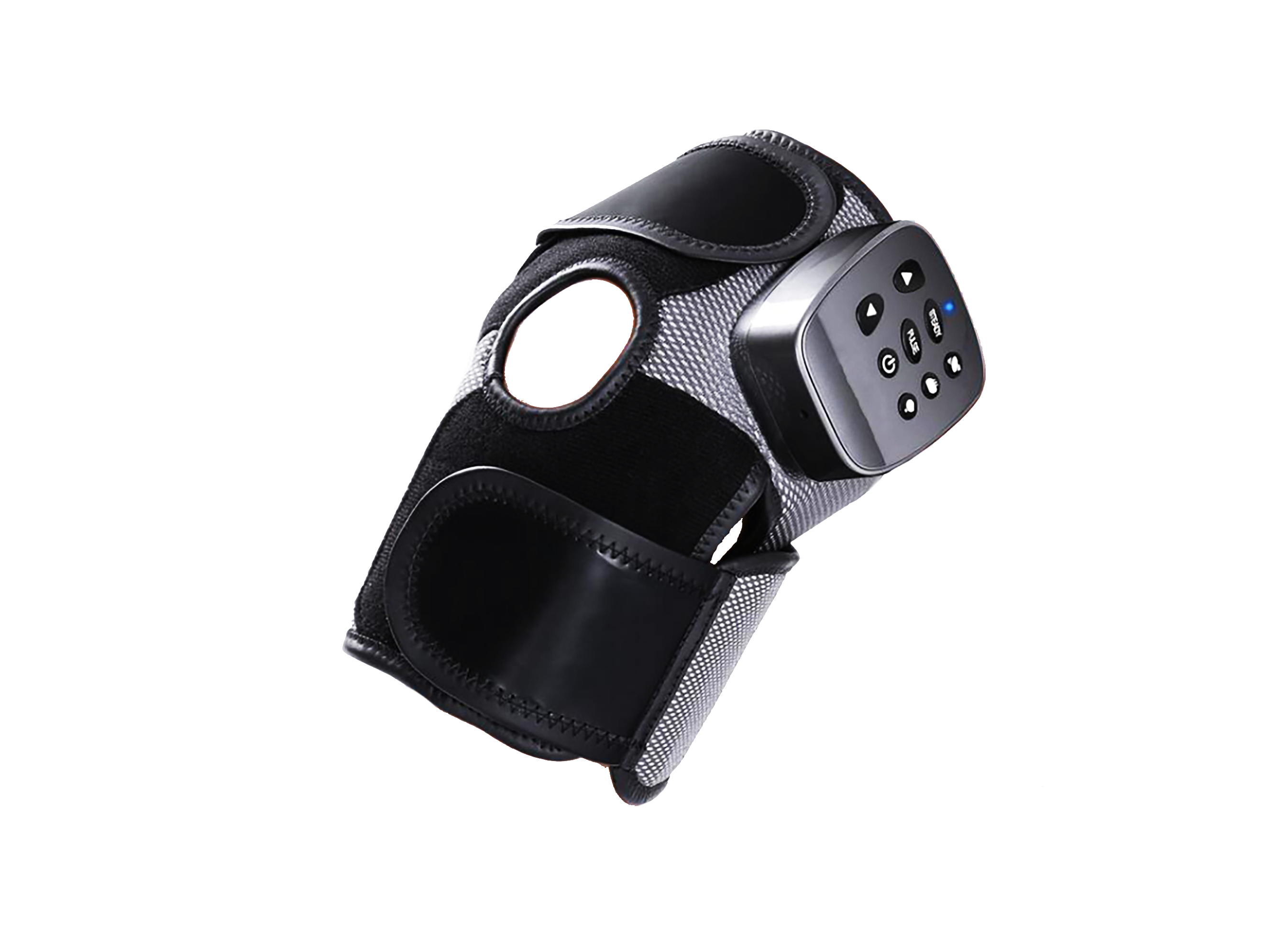 Колінний масажер SUNROZ Knee Massager для полегшення болю Чорний (SUN7461)