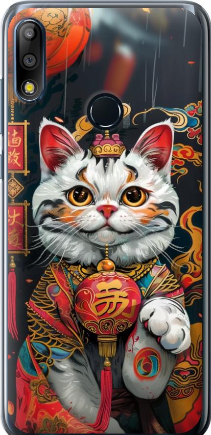 Чехол на Asus Zenfone Max Pro M2 ZB631KL China Cat v2 (6135u-1641-42517)