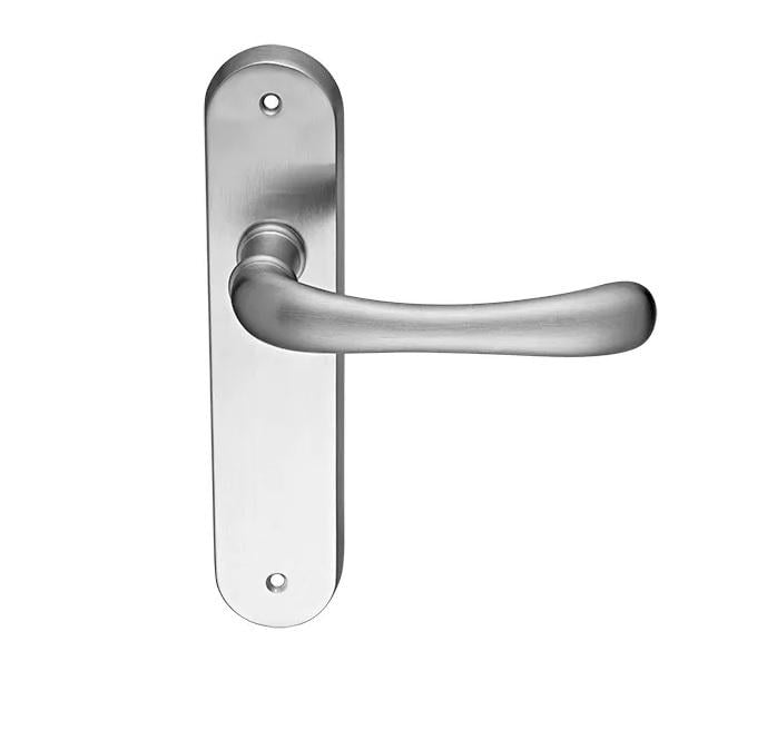 Ручка на планке MBC без ключа VANIA SN Сатин (РИ015) - фото 1 Ручка на планке MBC без ключа VANIA SN Сатин (РИ015) - фото 1