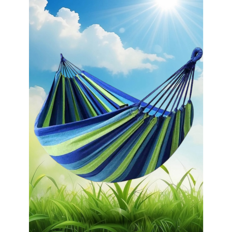 Гамак гавайский подвесной без планки 80x200 см Красный (2596752453) - фото 3