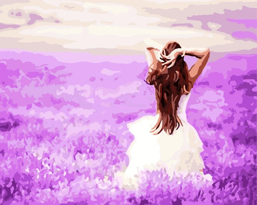 Картина по номерам Лавандовые мечты (GX8764)