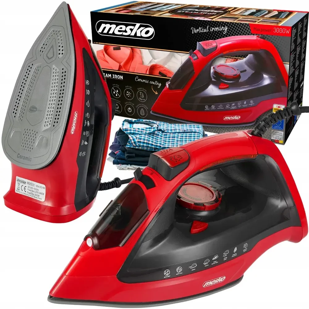 Праска Mesko MS 5031 (5902934833837) - фото 6 Праска Mesko MS 5031 (5902934833837) - фото 6