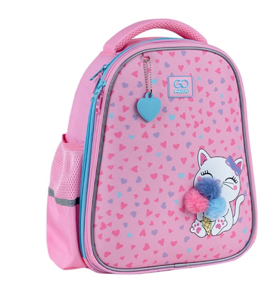 Рюкзак школьный полукаркасный GoPack Education Fluffy Kitten GO25-165S-2 (4063276198433)
