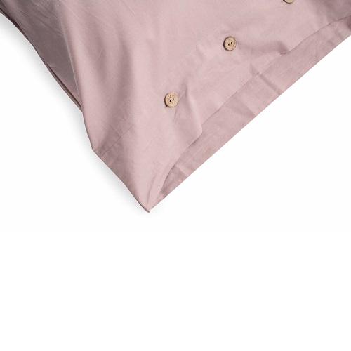 Наволочка Ardesto Mix&Match бавовна/сатин на гудзиках 50x70 см Пудровий (592317) - фото 3 Наволочка Ardesto Mix&Match бавовна/сатин на гудзиках 50x70 см Пудровий (592317) - фото 3