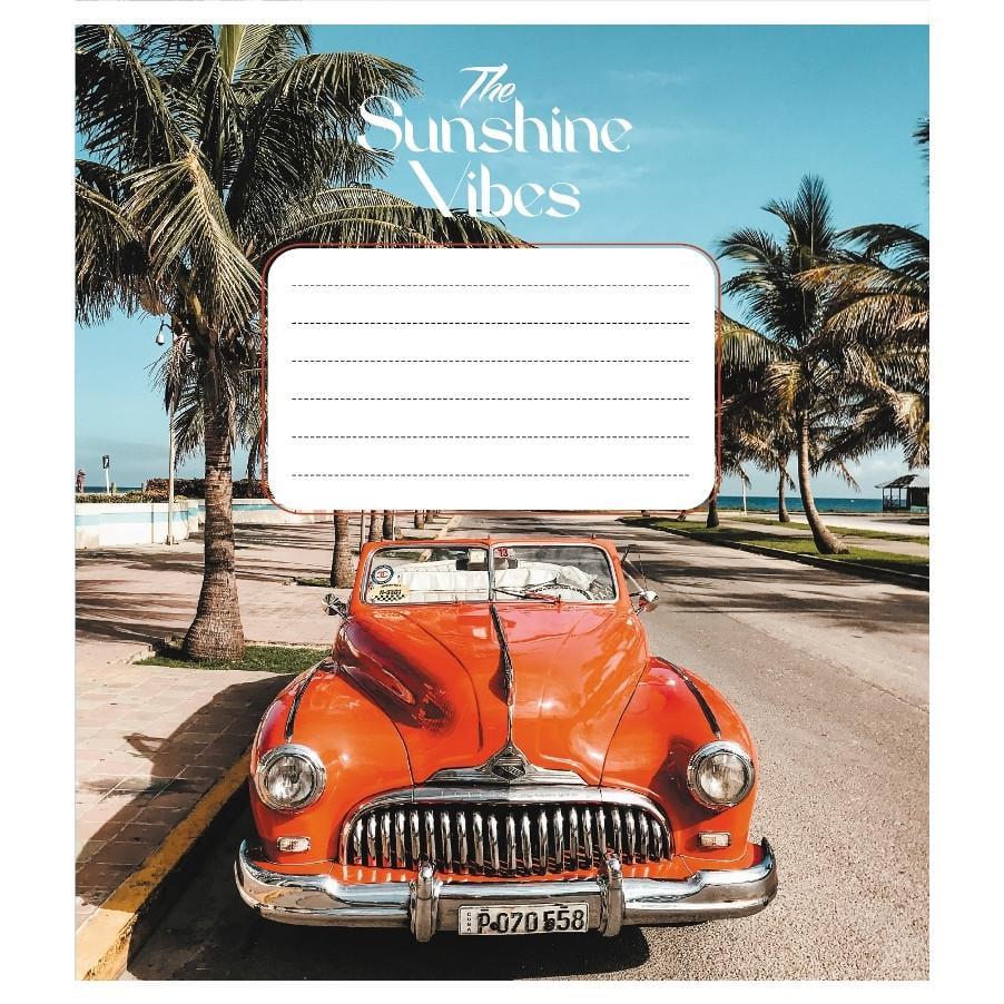 Зошит учнівський Leader Ретро авто 024-550139K-4 в клітинку 24 арк. (RLT55255)