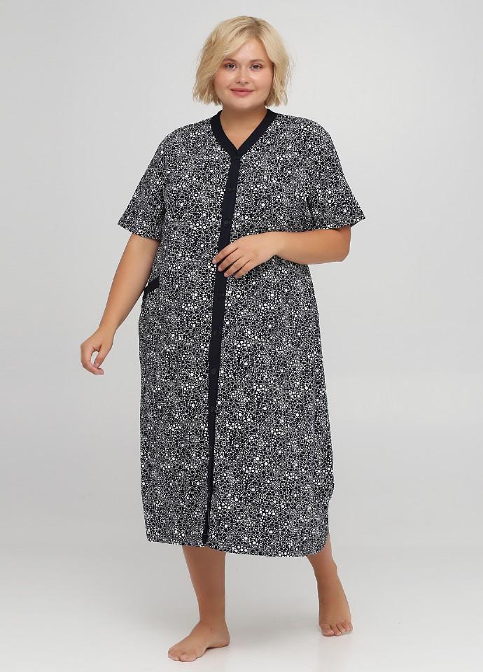 Халат Wild Love 3XL Разноцветный (81646-18) Халат Wild Love 3XL Разноцветный (81646-18)