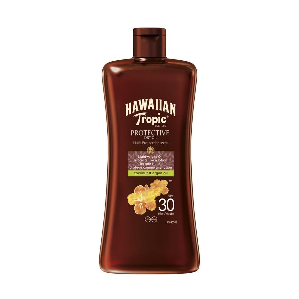 Олія суха Hawaiian Tropic Protective Dry Oi SPF30 сонцезахисна 100 мл