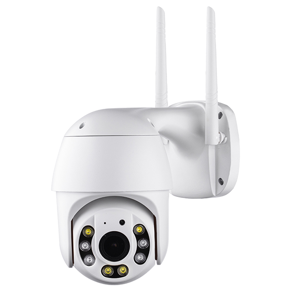 Уличная IP Wi-Fi камера PTZ-L8 поворотная купольная IP66 Белый Уличная IP Wi-Fi камера PTZ-L8 поворотная купольная IP66 Белый