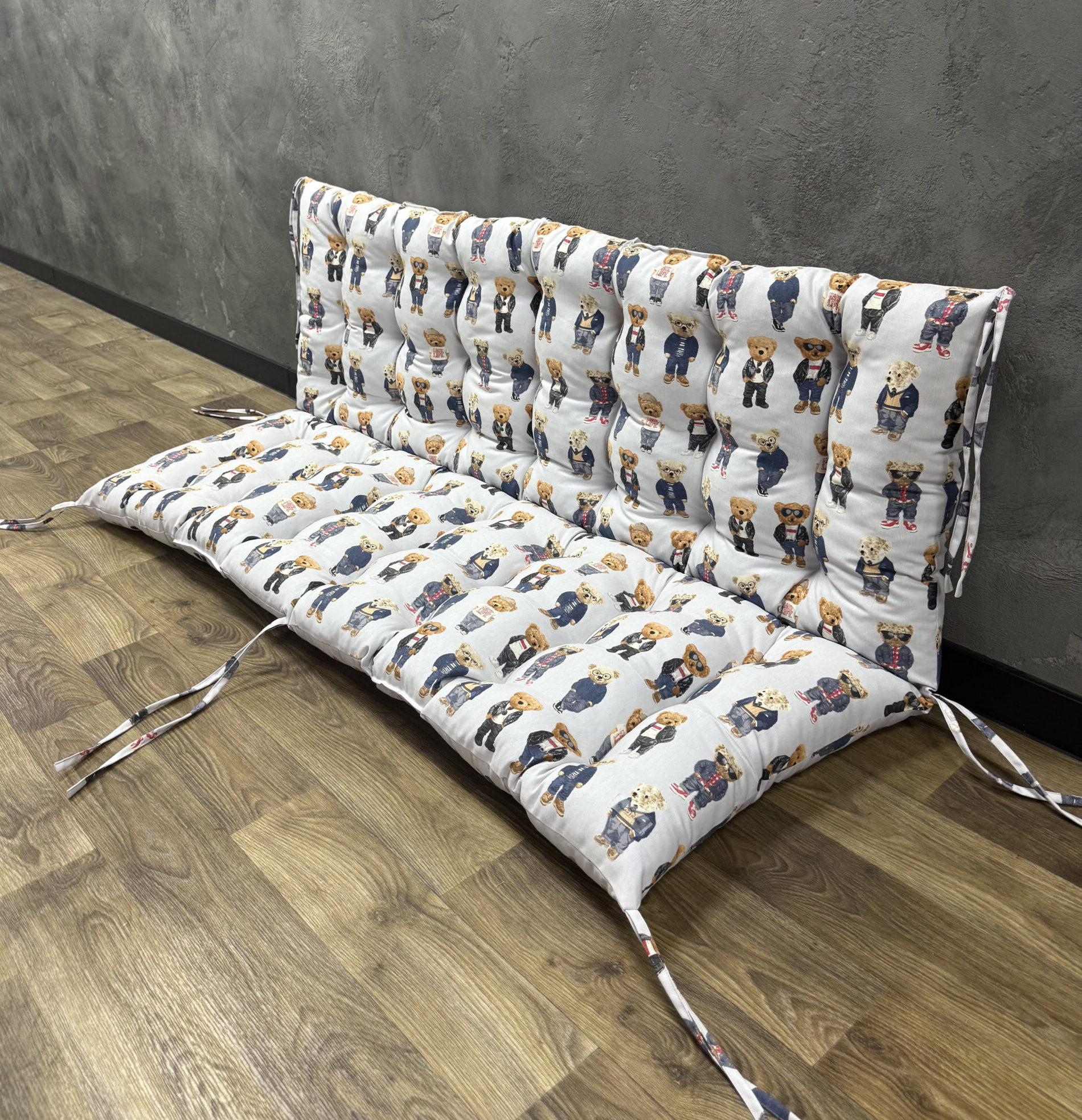 Подушка Comfort Home Teddy на поддоны/качели/каркасы/садовая мебель панама 150х50х50 см