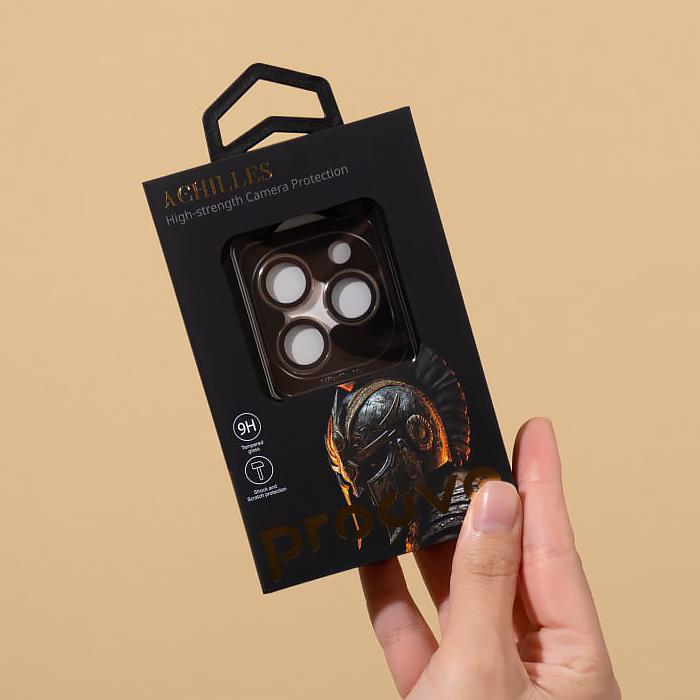 Защитное стекло для линз камеры iPhone 14 Pro/14 Pro Max Proove Achilles Space Black (CPPAIP14PM20) - фото 5 Защитное стекло для линз камеры iPhone 14 Pro/14 Pro Max Proove Achilles Space Black (CPPAIP14PM20) - фото 5