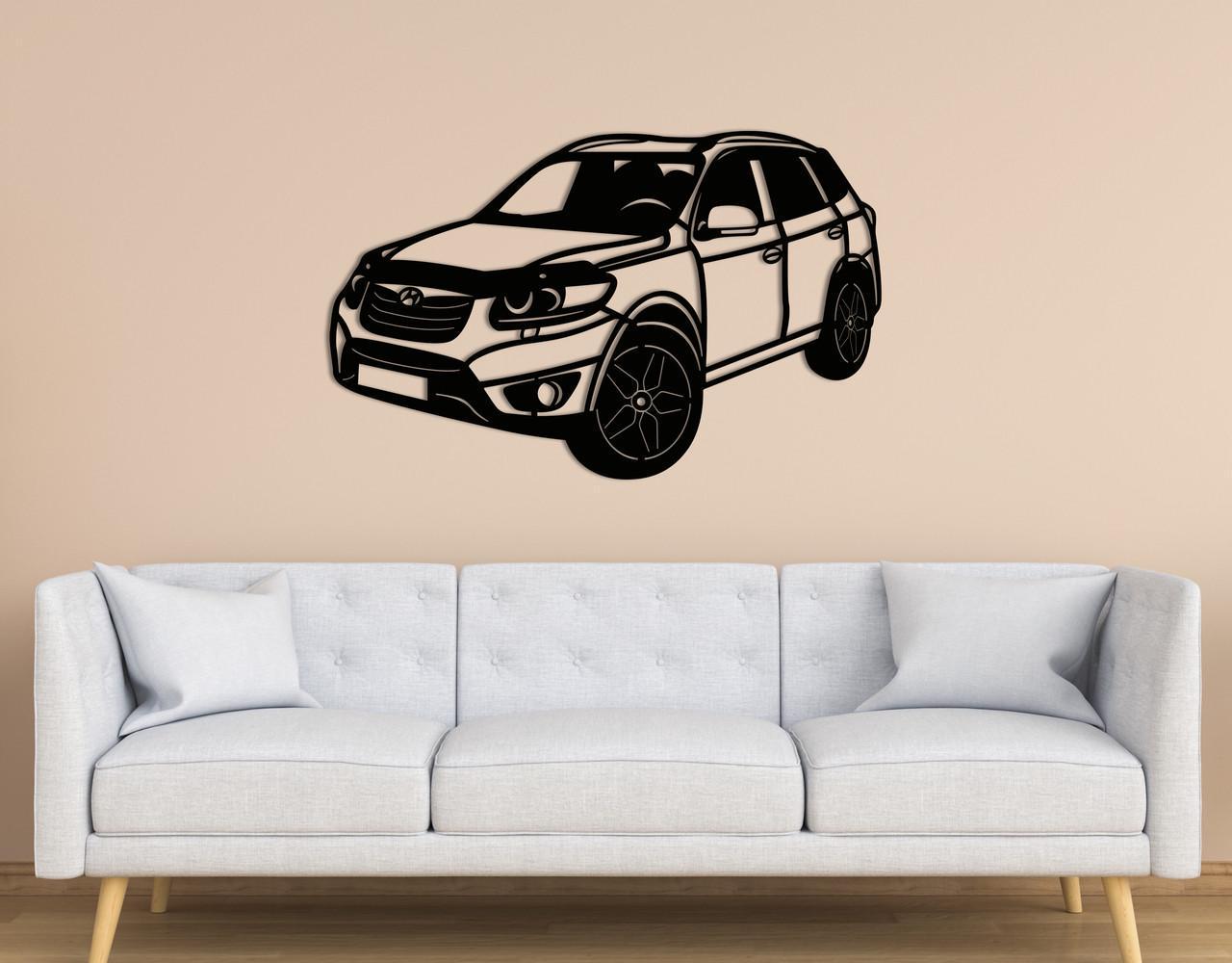 Декоративное панно на стену Upwood Decor Santa Fe 25х39,5 см Black (1584261563)
