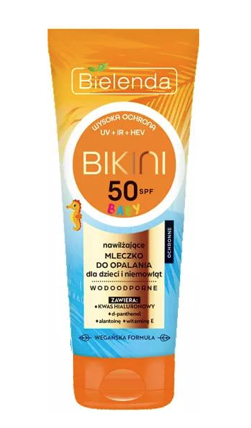 Молочко солнцезащитное Bikini Coconut SPF 50 для детей и младенцев увлажняющее (196812)