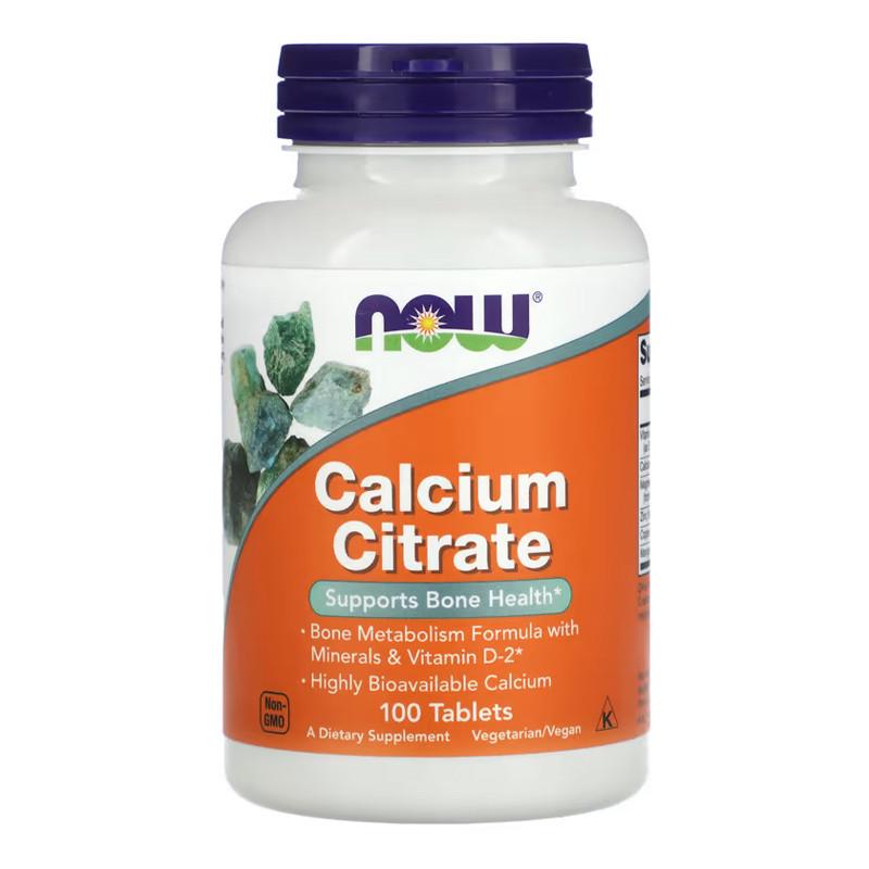Кальций цитрат NOW Calcium Citrate 100 табл. (06691-01) Кальций цитрат NOW Calcium Citrate 100 табл. (06691-01)