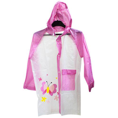 Дощовик дитячий XL Рожевий (53325) Дощовик дитячий XL Рожевий (53325)