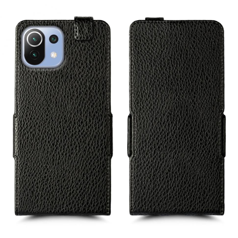 Чехол флип Liberty для Xiaomi Mi 11 Lite Черный (70749)