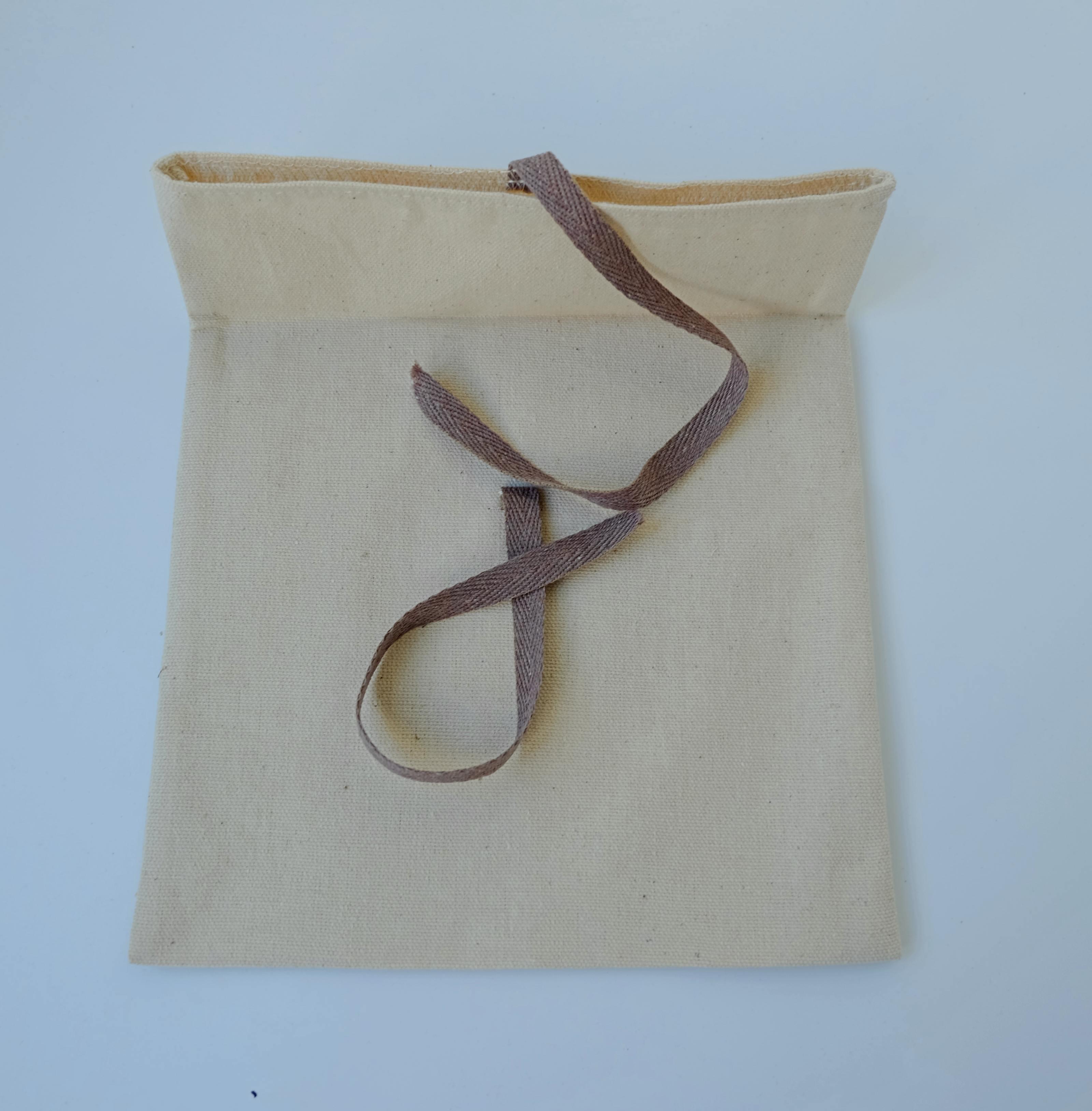 Мішок-конверт подарунковий текстильний Коричневий - фото 4 Мішок-конверт подарунковий текстильний Коричневий - фото 4