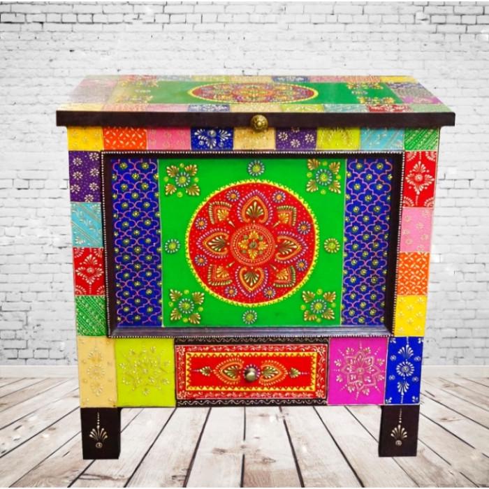 Тумбочка Арт.2120 №2 из дерева манго (9140197)