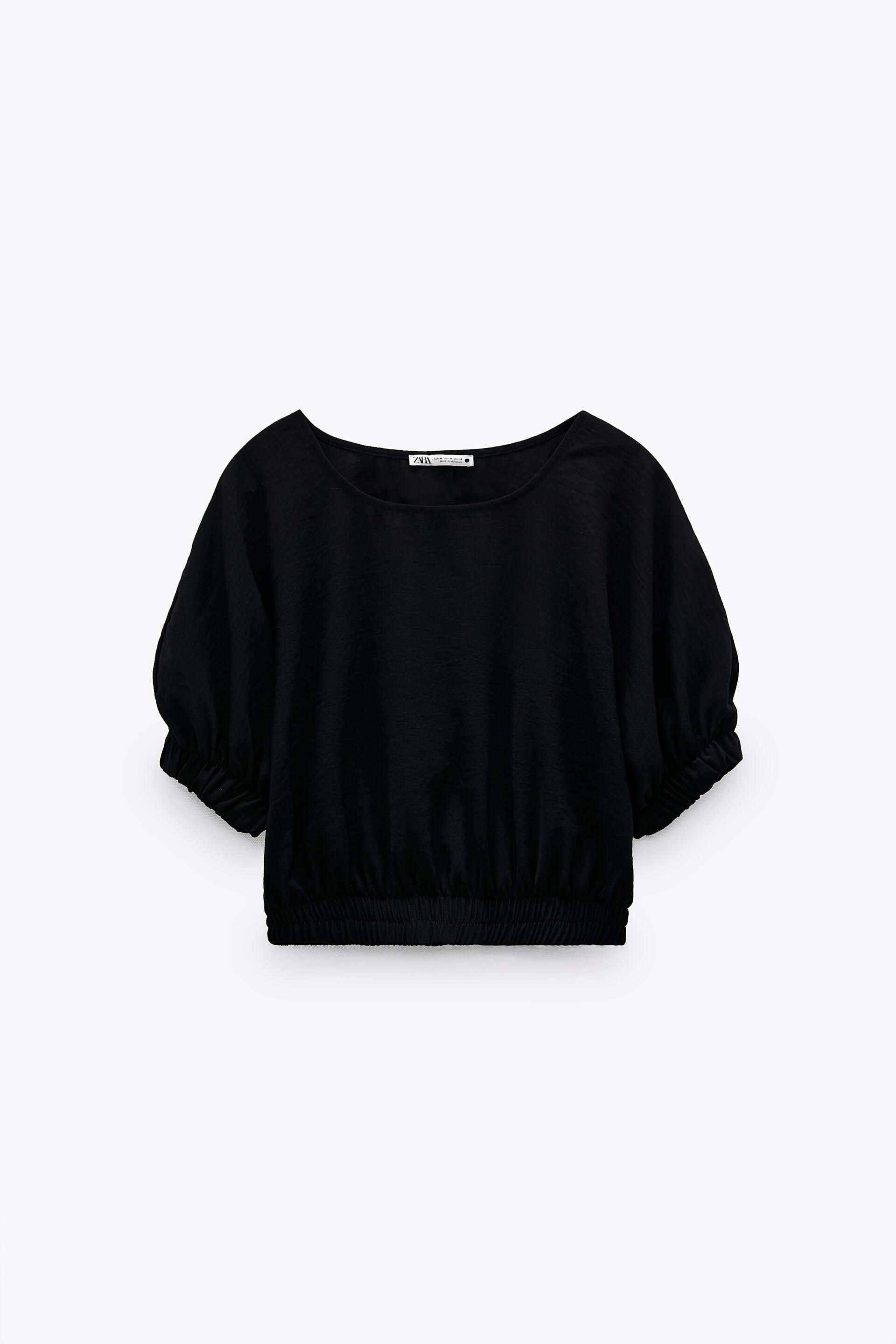 Блуза ZARA S Черный (0264021800)
