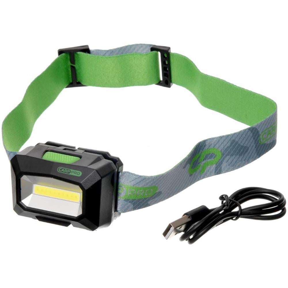 Фонарь налобный Carp PRO WR Headtorch 3W COB (CPHT103) - фото 1